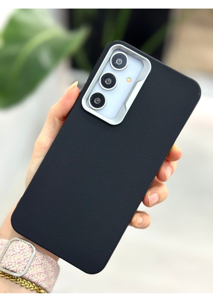 Samsung Galaxy S24 Plus Uyumlu Estetik Dokulu Deri Görünümlü Esnek Silikon Kılıf fiyatları