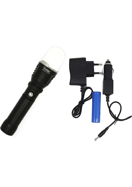 Flaşörlü Uzun Mesafeli Şarjlı Pilli Mıknatıslı El Feneri WT-282 - Lisinya fırsatları