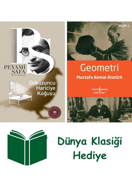 Dokuzuncu Hariciye Koğuşu + Geometri + Dünya Klasiği Hediye