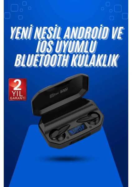 Çağrı Cevaplayabilen Akıllı Saat 5.2 Bluetooth Bağlantılı Kulaklık