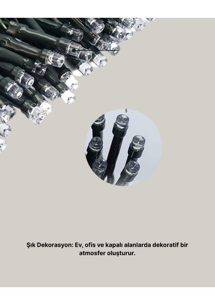 Mtxdpn 10 Metre LED Işıklı Dekoratif Parti ve Kutlama Aydınlatması fırsatları