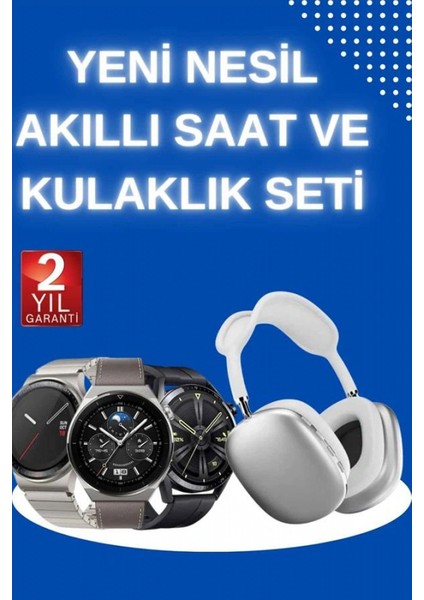 Yeni Nesil Sesli Görüşme Akıllı Saat ve Powerbank Çoklu Şarj Girişli Bluetooth Kulaklık Nabız Ölçer fiyatları