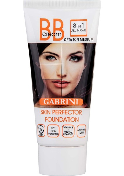 Gabrini Bb Cream Foundation Medium