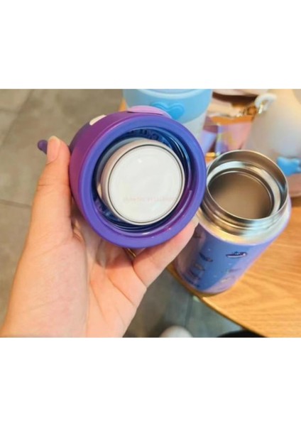 Çocuk Termos Paslanmaz Çelik Cinnemoroll Figürlü modelleri