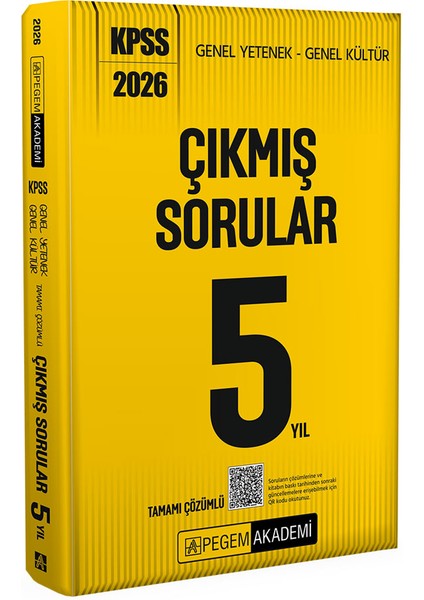 2026 KPSS Genel Yetenek Genel Kültür Tamamı Çözümlü Çıkmış Sorula