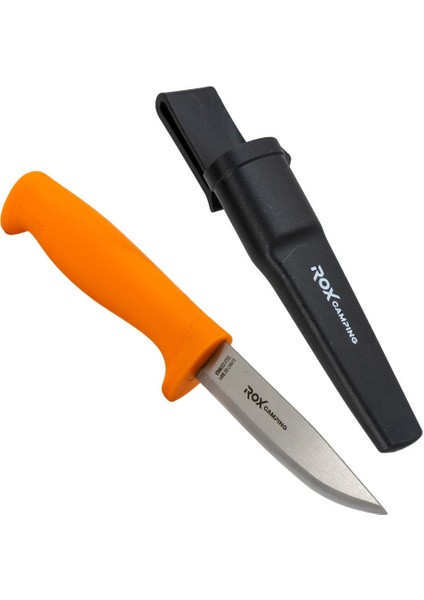 0320 Bushcraft Eco Paslanmaz Çelik Kamp Bıçağı (Turuncu) modelleri