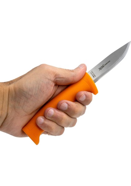 0320 Bushcraft Eco Paslanmaz Çelik Kamp Bıçağı (Turuncu) fırsatları