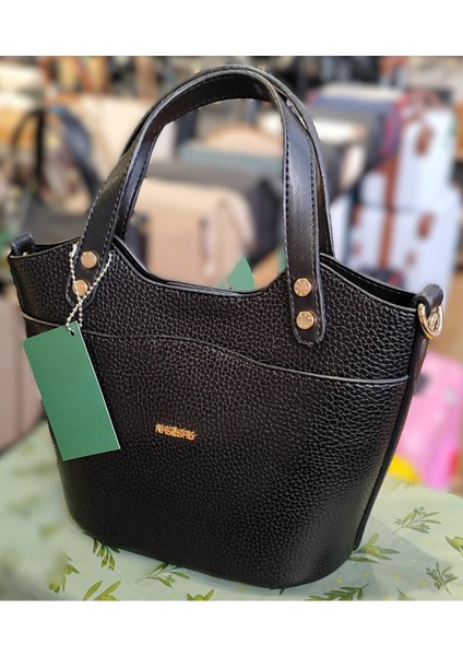 Kadın Orta Boy El ve Omuz Çantası 2 Li Model N1400 fiyatları