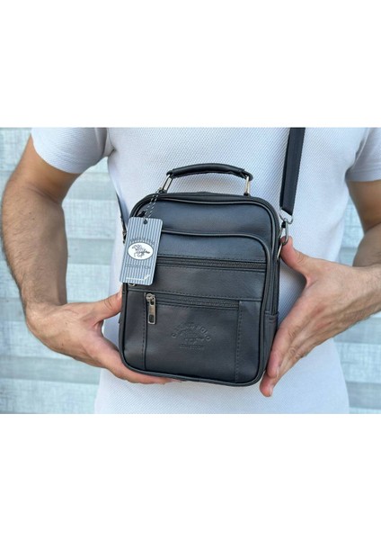 Erkek El ve Omuz Çantası 6 Bölümlü