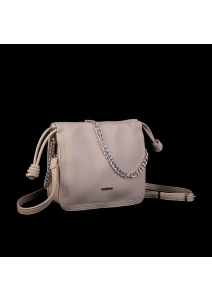 Kadın Zincirli Büzmeli Çıtçıtlı Omuz ve Çapraz Çanta fiyatları