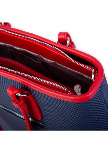 Kadın Omuz Çantası Spor Şık Ayarlanabilir Omuz Askılı Siyah Lacst (33X27X12 cm ) fırsatları