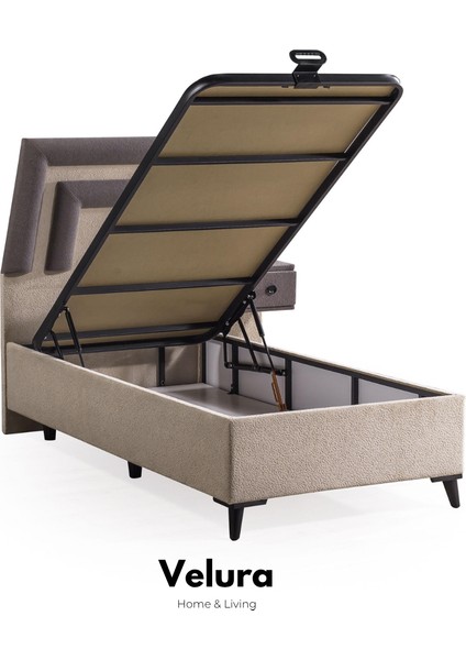 Natura Form Tek Kişilik Yatak Baza Başlık Seti (90 x 190) fiyatları