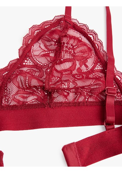 Dolgusuz Balensiz Üçgen Dantelli Sütyen fiyatları