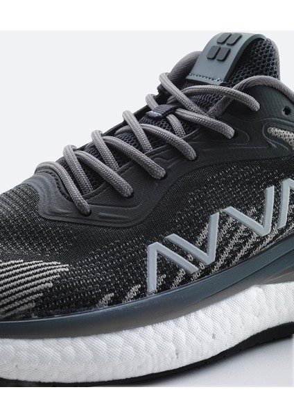 Erkek Siyah Nefes Alan Hafif Sneaker Ayakkabı A41Y8027