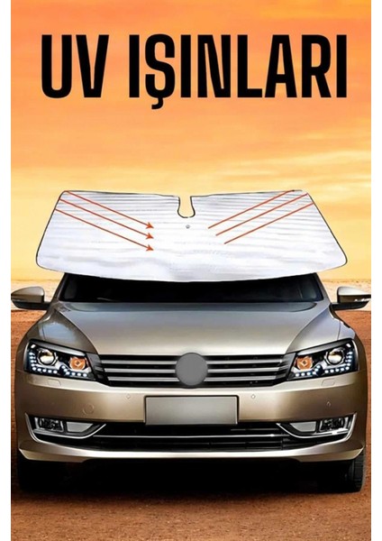 Oto Güneşlik Tüm Araç Tiplerine Uygun Isı Önleyici fırsatları