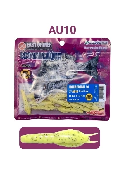 Aqua Bream Prawn 40MM