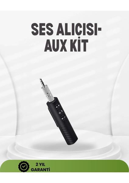 Kablosuz Ses Çözümü – 3.5mm Jaklı Bluetooth Müzik Alıcısı
