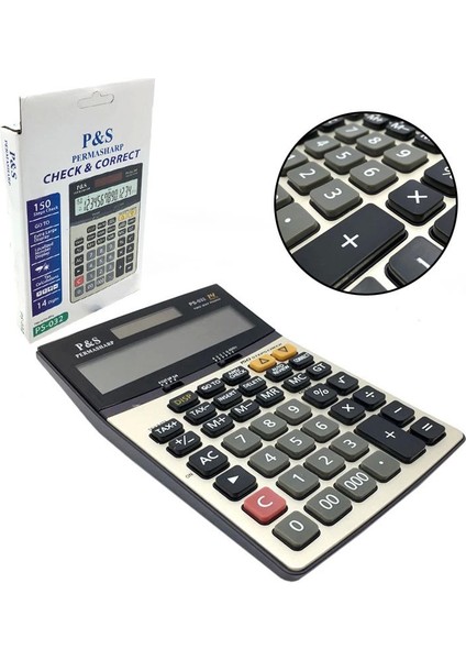 Permasharp 150 Işlemli Hesap Makinesi Ps 032 ( Lisinya )
