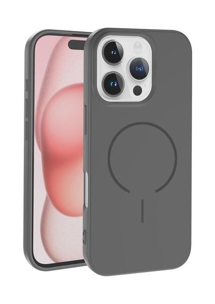 iPhone 16 Pro Max Magsafe Özellikli Içi Kadife Yumuşak Aqua Silikon Kılıf fiyatları