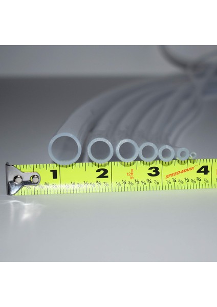 Gıda Sınıfı Şeffaf Silikon Hortum (Alman Wacker Ham Madde) 3x5 (İç Çap: 3 mm) (Dış Çap: 5 mm) fırsatları