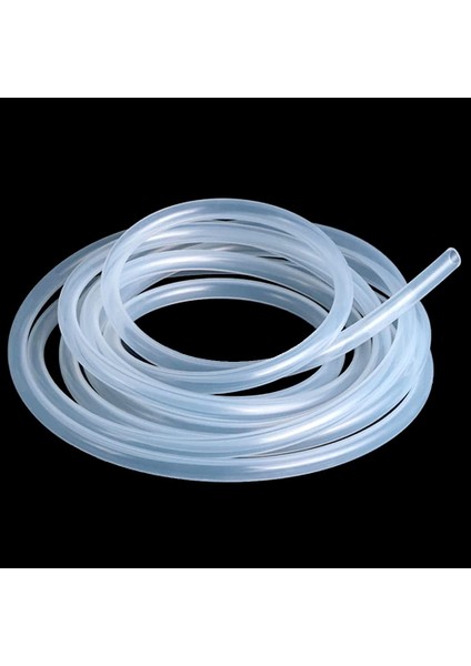 Gıda Sınıfı Şeffaf Silikon Hortum (Alman Wacker Ham Madde) 3x5 (İç Çap: 3 mm) (Dış Çap: 5 mm) indirimleri