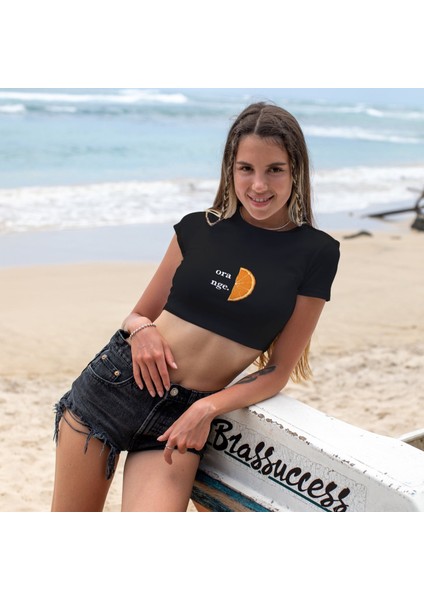 Orange Crop Tişört - Siyah fiyatları