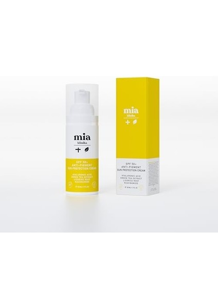 Mia Klinika 50 Spf+Leke Karşıtı Yüz Güneş Kremi