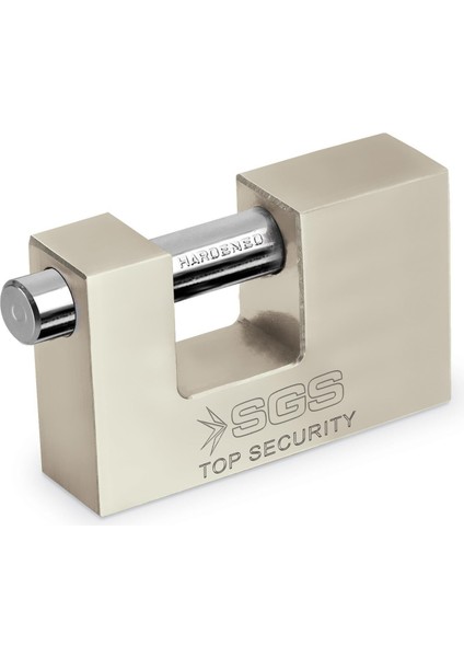 Sgs 1367 Cam Kapı Kilidi Kayar Milli Saten Kaplama 90 mm