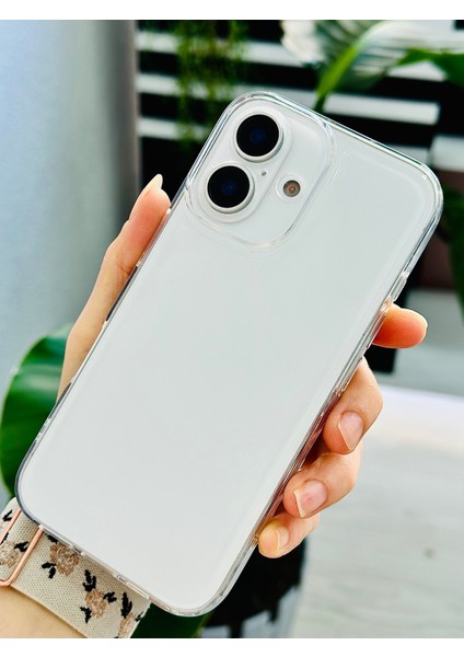 Iphone 16 Uyumlu Darbe Önleyici Esnek Silikon Şeffaf Kılıf modelleri