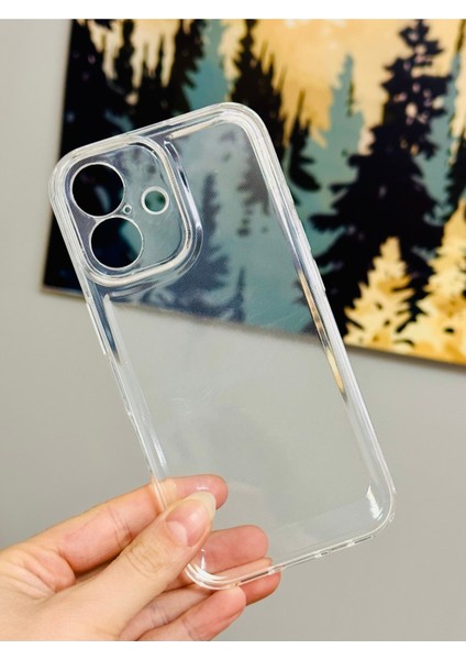 Iphone 16 Uyumlu Darbe Önleyici Esnek Silikon Şeffaf Kılıf fırsatları