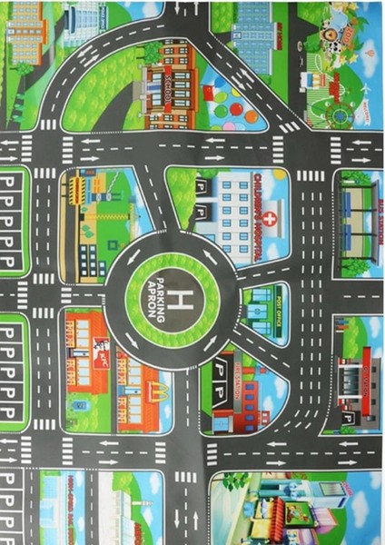 Çocuk Oyun Matı (Mutlu Şehir Hayatı) modelleri