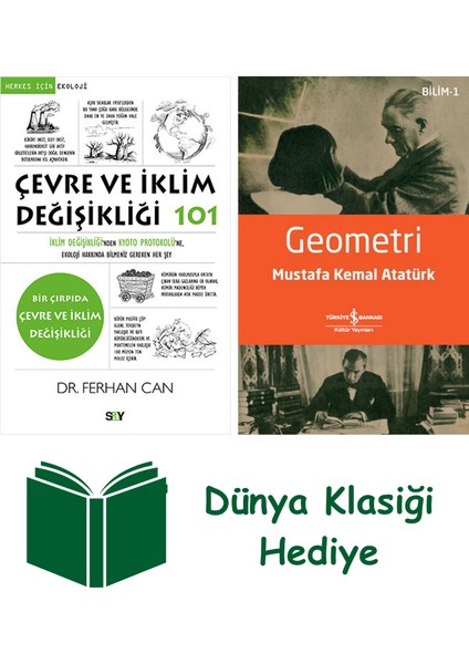 Çevre ve Iklim Değişikliği 101 + Geometri + Dünya Klasiği Hediye