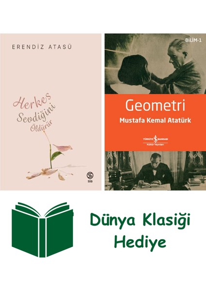 Herkes Sevdiğini Öldürür + Geometri + Dünya Klasiği Hediye