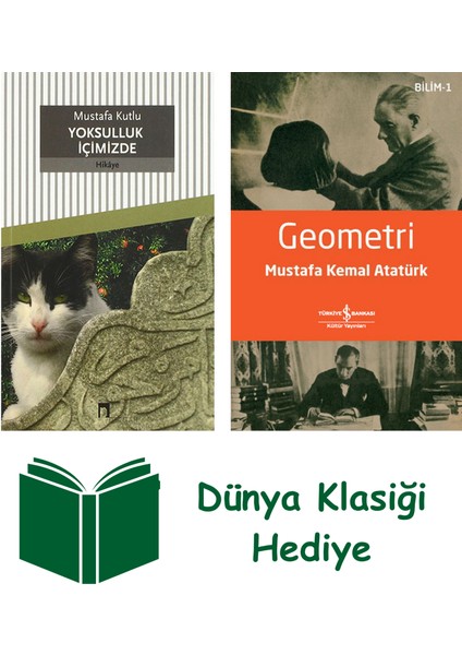 Yoksulluk Içimizde + Geometri + Dünya Klasiği Hediye