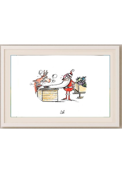 Novakov Goran 29X21CM Orijinal Karikatür Tablo fırsatları