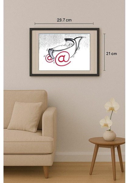 Todorovic Bobisa 29X21CM Orijinal Karikatür Tablo fiyatları