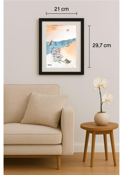 Ye Ting 29X21CM Orijinal Karikatür Tablo fiyatları