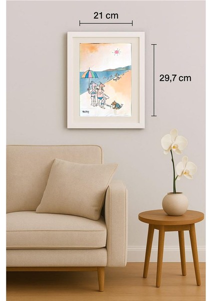 Ye Ting 29X21CM Orijinal Karikatür Tablo indirimleri