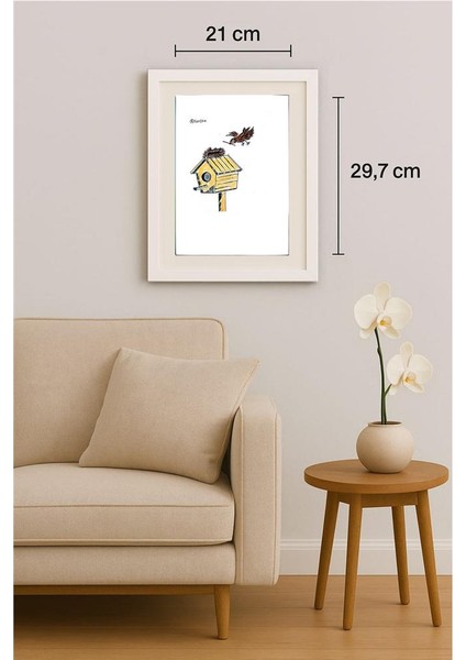 Resad Sultanovic 29X21CM Orijinal Karikatür Tablo indirimleri