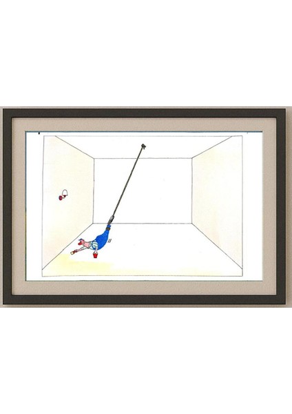 Yu Xian Yao 29X21CM Orijinal Karikatür Tablo