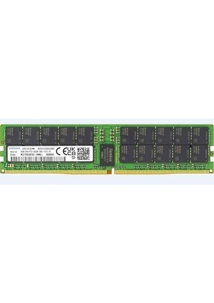 Ddr5 Ecc Rdımm 64GB 5600MHZ M321R8GA0PB0-CWM 2rx4 Sunucu Ram