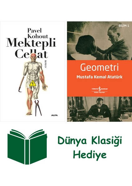 Mektepli Cellat + Geometri + Dünya Klasiği Hediye