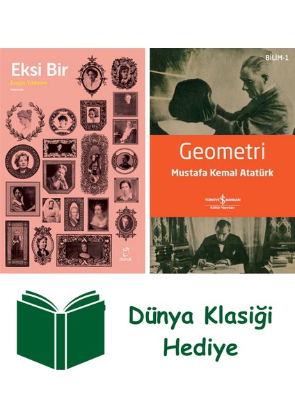 Eksi Bir + Geometri + Dünya Klasiği Hediye
