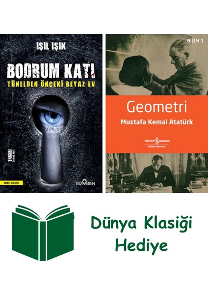 Bodrum Katı - Tünelden Önceki Beyaz Ev + Geometri + Dünya Klasiği Hediye