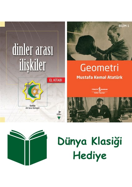 Dinler Arası Ilişkiler El Kitabı + Geometri + Dünya Klasiği Hediye
