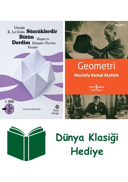 Sözcüklerdir Bütün Derdim + Geometri + Dünya Klasiği Hediye