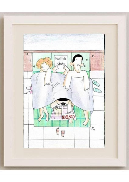 Shangjun 29X21CM Orijinal Karikatür Tablo fırsatları