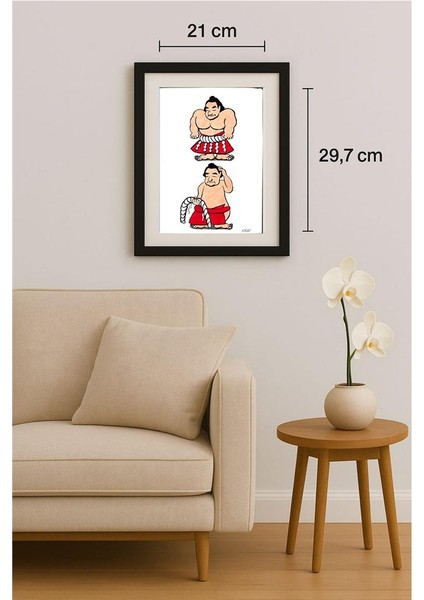 Sage Miyata 29X21CM Orijinal Karikatür Tablo fiyatları