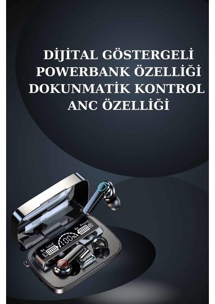 Kulak Içi Kablosuz Bluetooth Kulaklık ve Nfc ve Gps Özellikli Akıllı Saat Alar - F016K689-U68 fırsatları