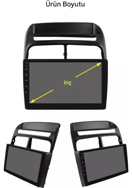 2007-2018 Fiat Linea Için 8+128GB, 9 Inç Wifi & Carplay Destekli, Kameralı Multimedya Navigasyon Sistemi modelleri